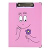 ST-ZBP0008 St. Ladies Barbapapa Clipboard, Pink & Purple