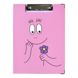 ST-ZBP0008 St. Ladies Barbapapa Clipboard, Pink & Purple