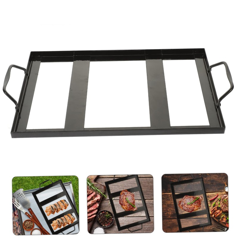 DOITOOL Salt Plate Rack BBQ Accessories Restaurant Salt Plate Holder