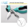 C.JET TOOL 8" Stainless Angle Type Electrician Scissors Heavy Duty