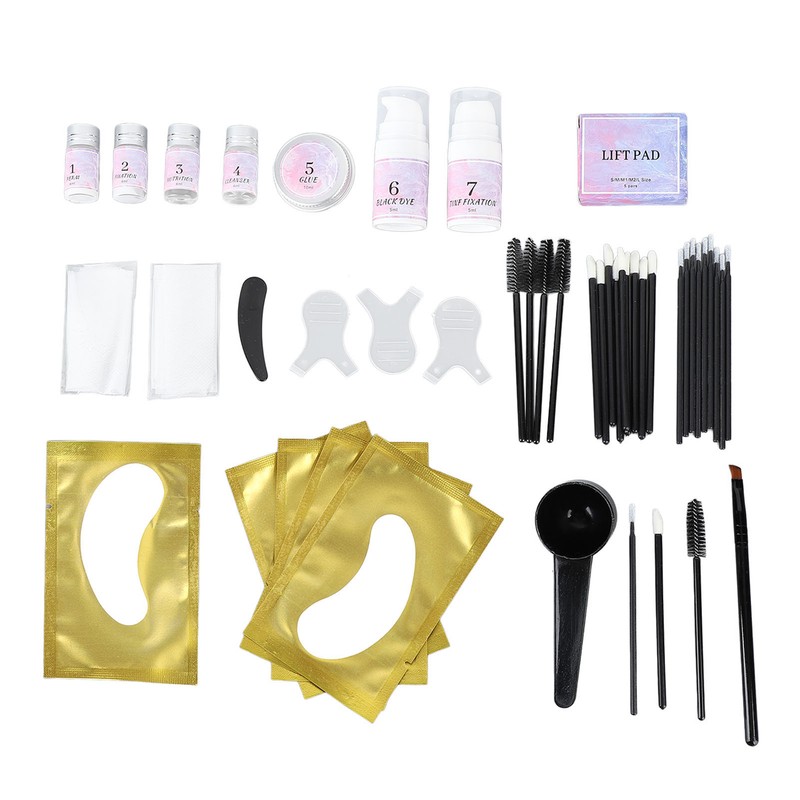 Eyelash Eyebrow Lamination Kit Professional Fast Styling 16ml Liquid 20ml