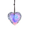 H&D HYALINE & DORA Crystal Heart Prism Sun Catcher,Glass Rainbow
