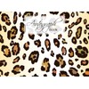 Autograph Book: Leopard Print Cover | Autograph Book for Adults