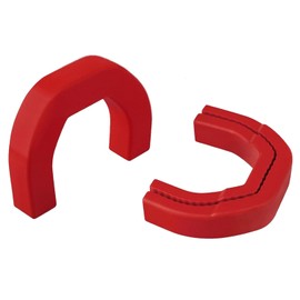 CLSSLVVBN 2pieces Front Tow Hooks Covers Tow Hooks Covers Hooks Covers Compatible with RAM 1500 Accessories 2019-2024 Red Durable