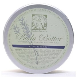 Pre de Provence Olive Extracts Body Butter, Olive Lavender, 6.7 -Ounce Tub