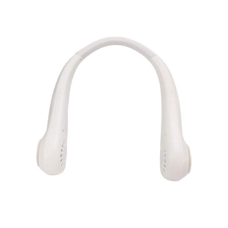 Portable Neck Fan Leafless Hands Free Quiet Lightweight USB Charging