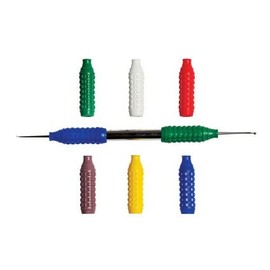 AmeriCan Goods Dental Instrument Silicone Color Code Grips for #6 Handle Hot Autoclavable up to 375F° Pro Dental Supply (Assorted)