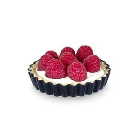 lakeland 4 Enamel Base Loose Based Mini Flan, Tart & Quiche Tins
