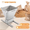 4 L Handcrank Mill Grinder 2 Roller Carbon Steel Grain