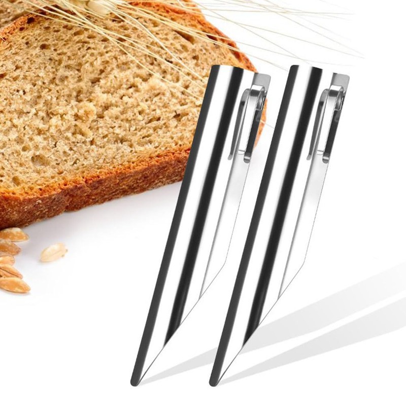 Luxshiny Bread Scraper 5.51 Inch Stainless Steel Counter Scraper for