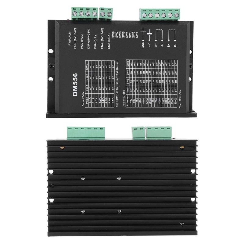 lyrlody DM556 2-Phase Stepper Motor Driver 42/57 Stepper Motor Driver