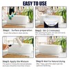 White Tile Paint and Tile Refinishing Kit 32.0 Fl Oz/50-55sq.ft