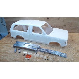 3D Printed RC CAR 80s Chevy S-10 Blazer SUV Truck 1/10 Body PLA Plastic  313mm