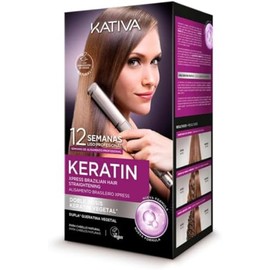 KATIVA Keratin Brazilian Straightening Hair Treatment, Smooth Result Up to 10-12 Weeks Shampoo za Version 2016
