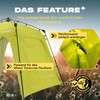 Lumaland Outdoor Side Panel for Pop Up Gazebo, Side Wall
