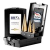 AM-Zerspanungstechnik HSS TiN Step Drill Bit Set 3 Pieces |