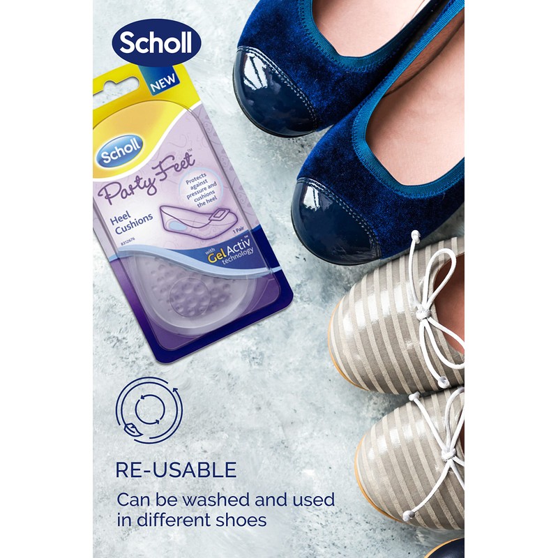 Scholl Party Feet Gel Heel Cushion