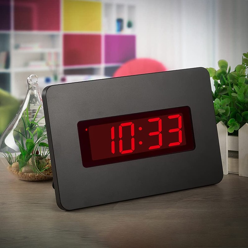 Timegyro Digital Wall Clock Battery Operated with LED Display, Wall