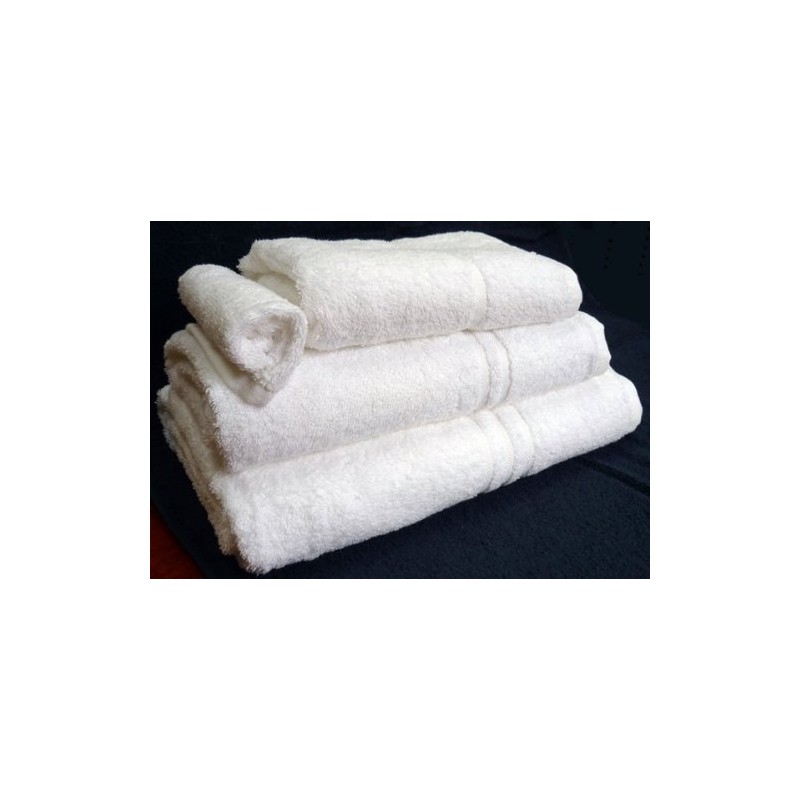 Blue Label 500gsm Plain White Bath Sheet (SEE SIZE OPTIONS)