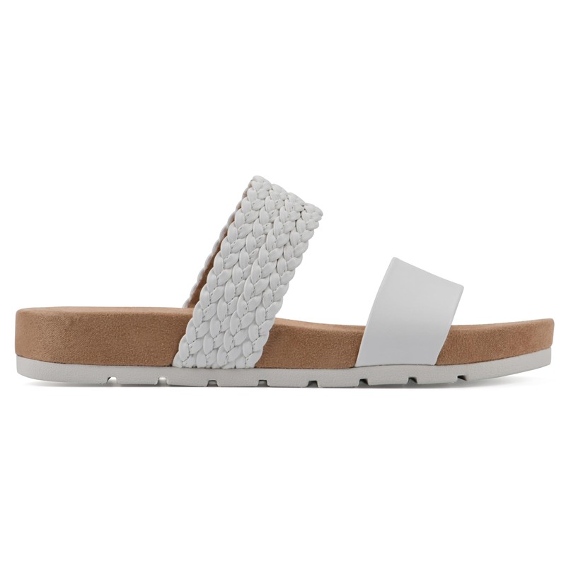 CLIFFS BY WHITE MOUNTAIN Women's Tactful Double Strap Slide Sandal,