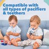 Liname Liname Neutral Pacifier Clip with Teething Toy - 4