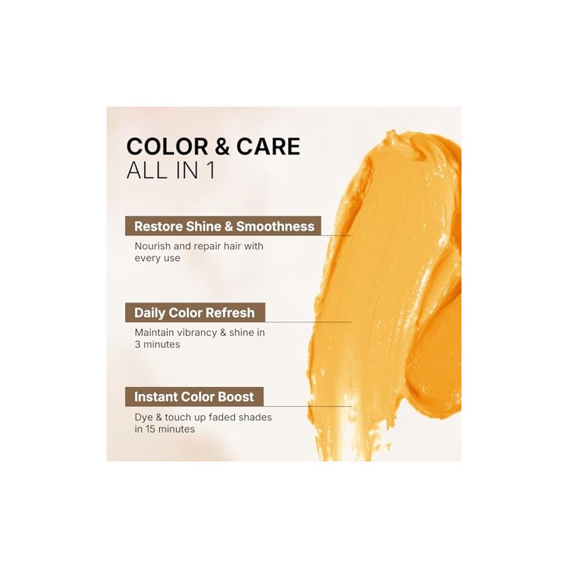 Karseell Mascarilla acondicionadora con color para realzar el color, hidratar