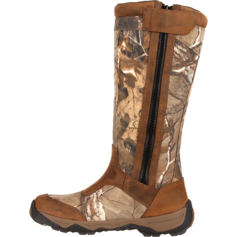 ROCKY Retraction Waterproof Side-Zip Snake Boot Size 10(M)