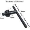 SENRIE Drill Key 10mm 13mm 16mm Drill Chuck Key Universal