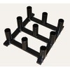 TDS Vertical Bar Rack for 9 Olympic Bars