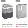 HomeHacks HomeHacks 3-Pack Large Laundry Basket,75L Each Waterproof, Freestanding Laundry