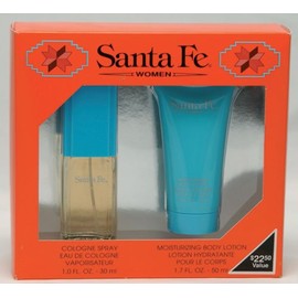 Santa Fe 2 Pc. Giftset - Eau De Cologne Spray 1 Oz. + Moisturizing Body Lotion 1.7 Oz.($22.50 Value)