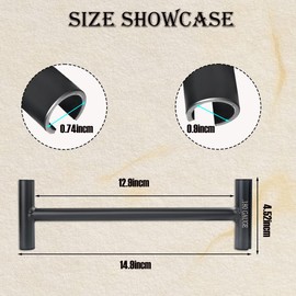 Pansente Door Hinge Adjustment Tool, Standard/Heavy Duty Hinge Gap Adjusting Wrench, 134&180 Door Hinge Jig, Suitable for Solving Sticking, Misalignment, Door Sagging