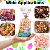 Easter Treat Bags, 100 PCS 5x11 Inch Easter Cellophane Treat