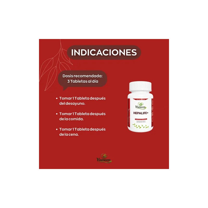 Hepalife+ Salud Hepática 90 Tabletas Para 3 Meses