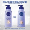 NIVEA Smooth Daily Moisture Body Lotion, Shea Butter 16.9 oz