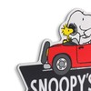 Peanuts Snoopy's Garage Arrow Metal Sign - Fun Peanuts Wall