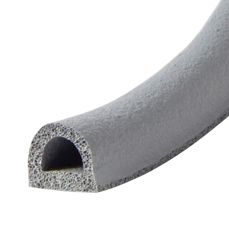 Frost King P D-Section Rubber Self-Stick Weatherseal Tape, 5/16" W,