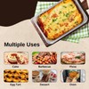 Homeshopa Aluminium Foil Trays, 4 Pack Medium Disposable Meal Prep