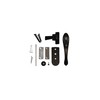 Larson Certified Push Button Black Euro Latch, Storm Door Handle