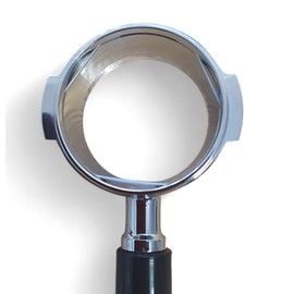 Bottomless Naked Portafilter Compatible with SAGE/BREVILLE 58mm Espresso Machines, no Basket - by EDESIA ESPRESS