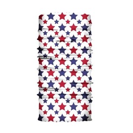 4Trails Bandana Snood Face Mask Windproof Scarf for Outdoor Sports Motorcycle Skiing Running Cycling Winter, Summer, Xmas Christmas All Year Round (S273 Stars)