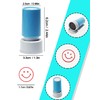Round Teacher Stamp for Classroom - Smiley FACE Self-Inking Stamp-