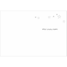 Noel Tatt New Baby Girl Greeting Card - Congratulations on the Birth of Your Great Granddaughter A Beautiful Baby Girl - For Both of You