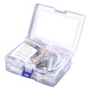 1500PCS Electronic Component Kit Resistors Transistors Ceramic Electrolytic Capacitors LED