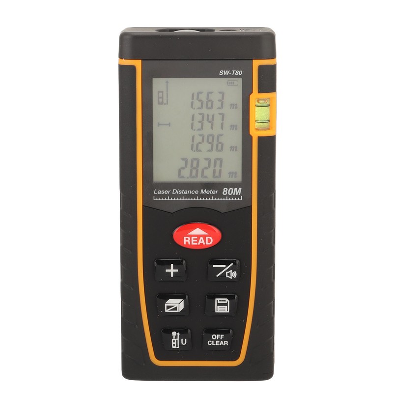 Laser Distance Meter Handheld 630‑670nm High Accuracy Infrared Laser Measurement
