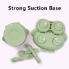 IDVVSSX Owl Shape Silicone Baby Feeding Set, Toddler Suction Plates