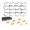 Gold Fish Cutter Goldfish Mini Cracker Cookie Cutter Mold Baked