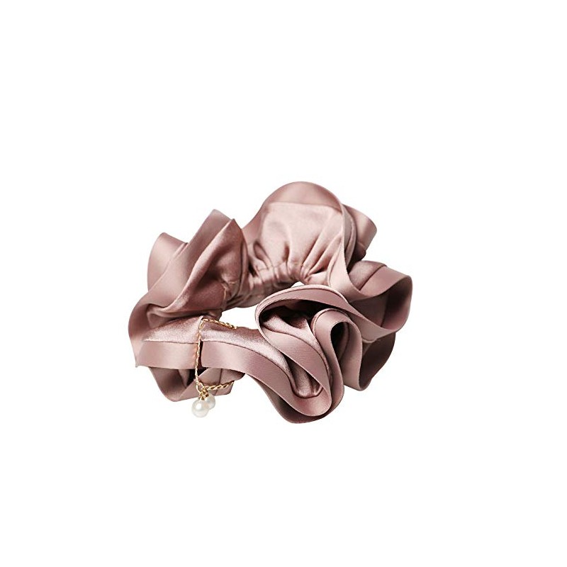 Shefun Chou Chou Volume Pearl Satin Elegant Stylish Adult Daily