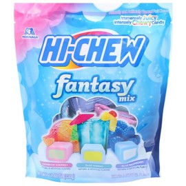 Hi-Chew Fantasy Mix Stand Up Pouch - 11.65 oz - Rainbow Sherbet, Blue Hawaii and Blue Raspberry