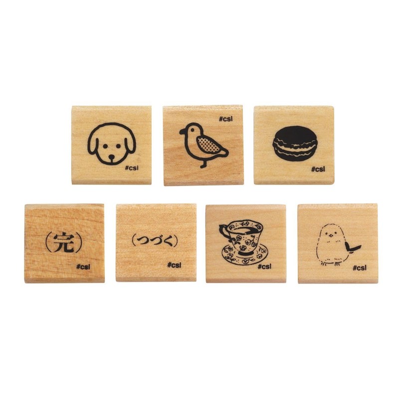 Children's Monokao Stamp N I Love Stamp Shimaenaga 1530-015